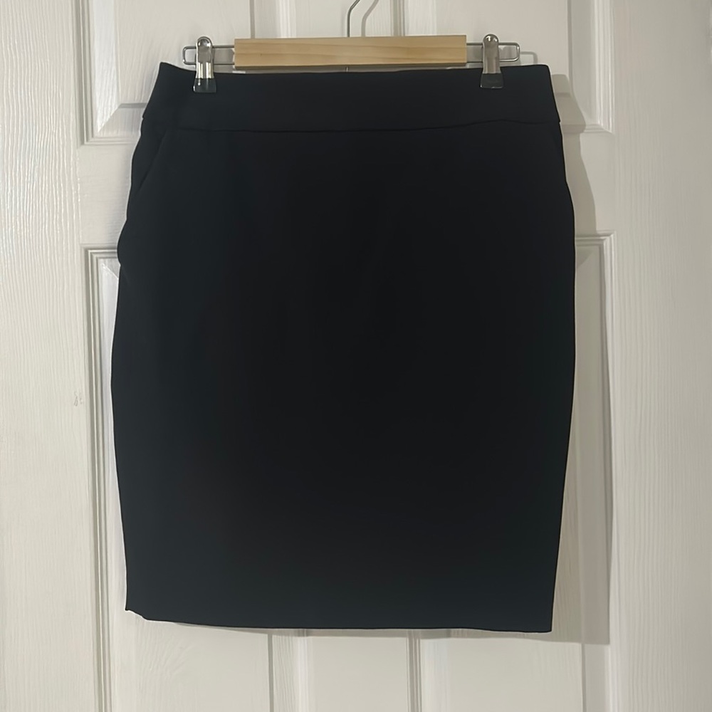 Black Express Pencil Skirt